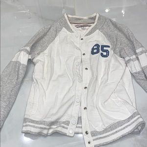 Tommy Hilfiger clip up sweater